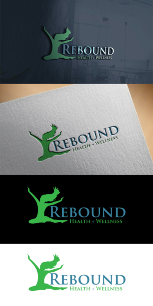 Logo Design by king solangi for Rebound Health + Wellness | Design: #15381660