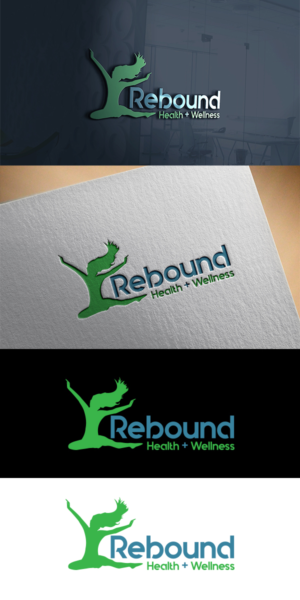 Logo Design by king solangi for Rebound Health + Wellness | Design: #15381661