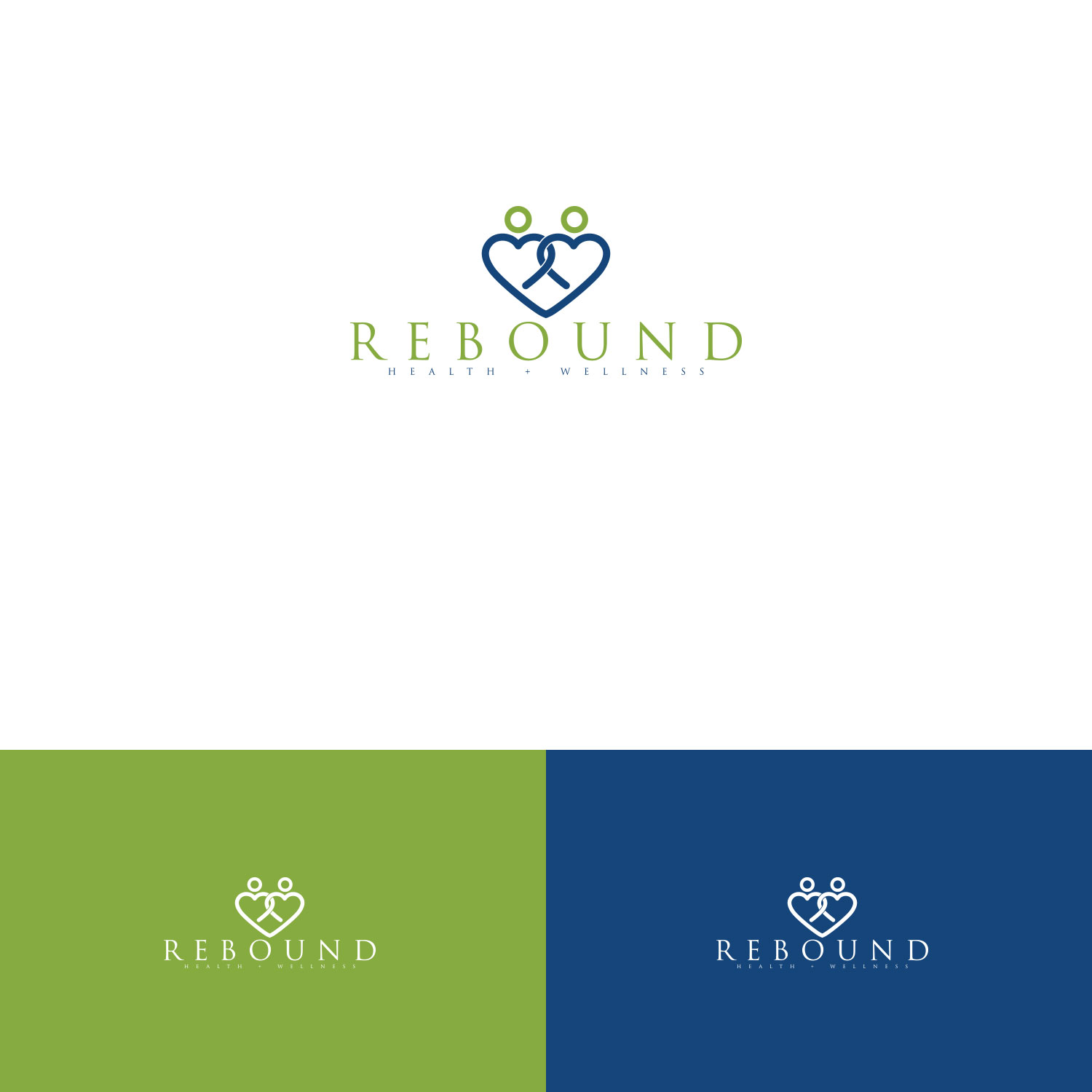 Logo Design by DesignDUO for Rebound Health + Wellness | Design #15499234