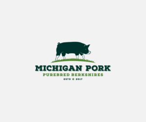Michigan Pork       Purebred Berkshires | Logo Design by StalkerV