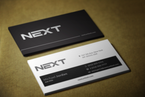 International Trading Company, 'NEXT' needs a Business Card | Business Card Design by Riz'