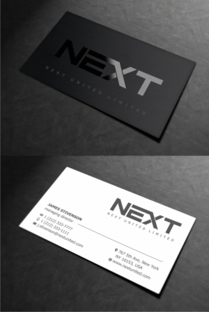International Trading Company, 'NEXT' needs a Business Card | Diseño de Tarjeta de Presentación por Atvento Graphics