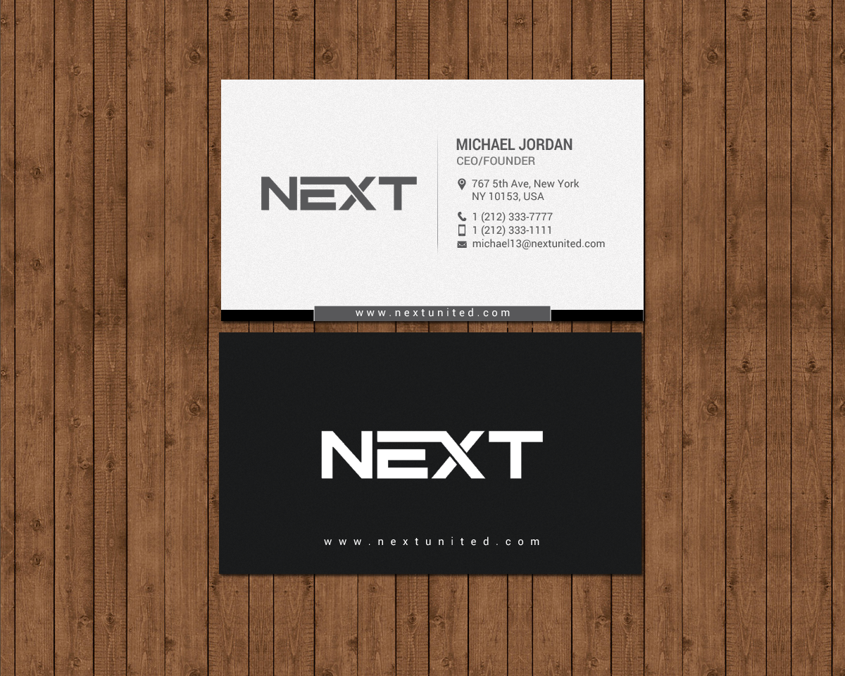 Business Card Design by chandrayaan.creative for this project | Design #15453431