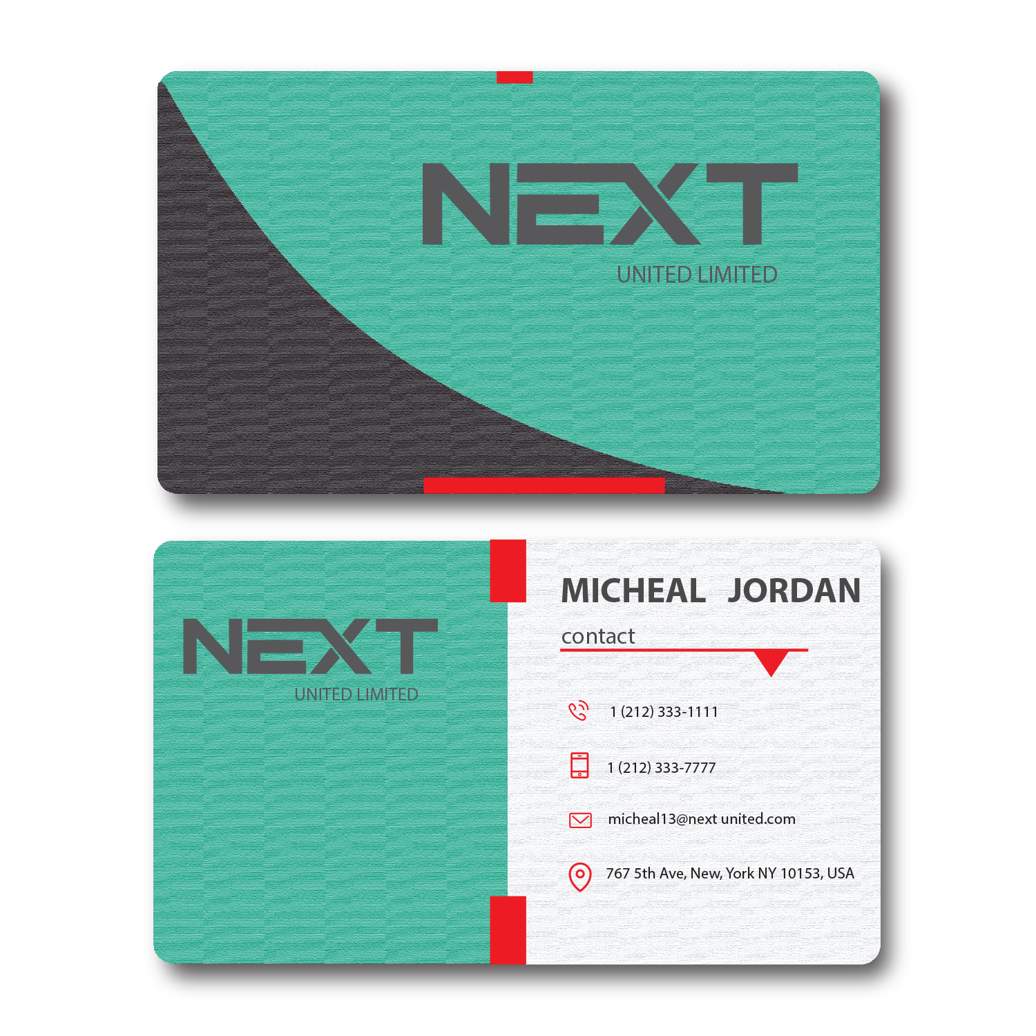 Visitenkarten-Design von George Gitau für dieses Projekt | Design #15511449