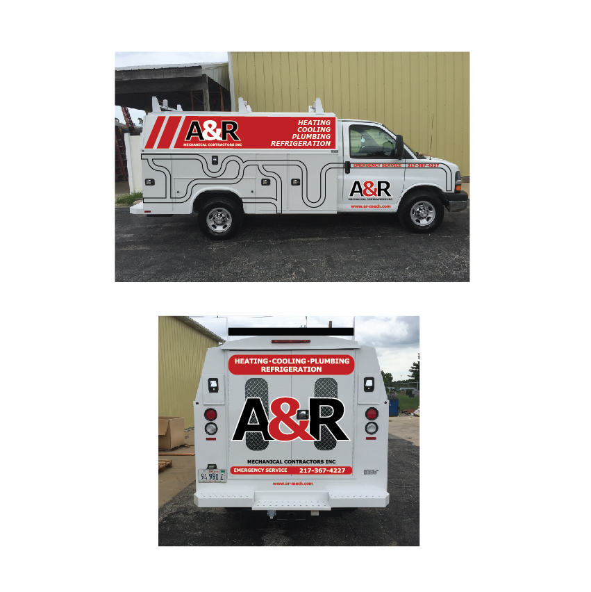 Diseño de Señalética por gagobl para A&R Mechanical | Diseño #15411913