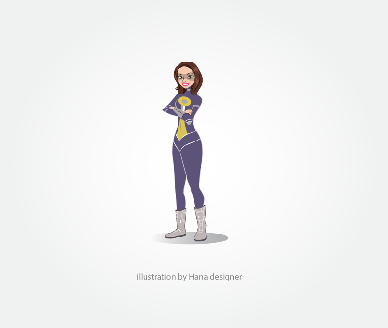 Illustration Design by Hana for this project | Design #15400752