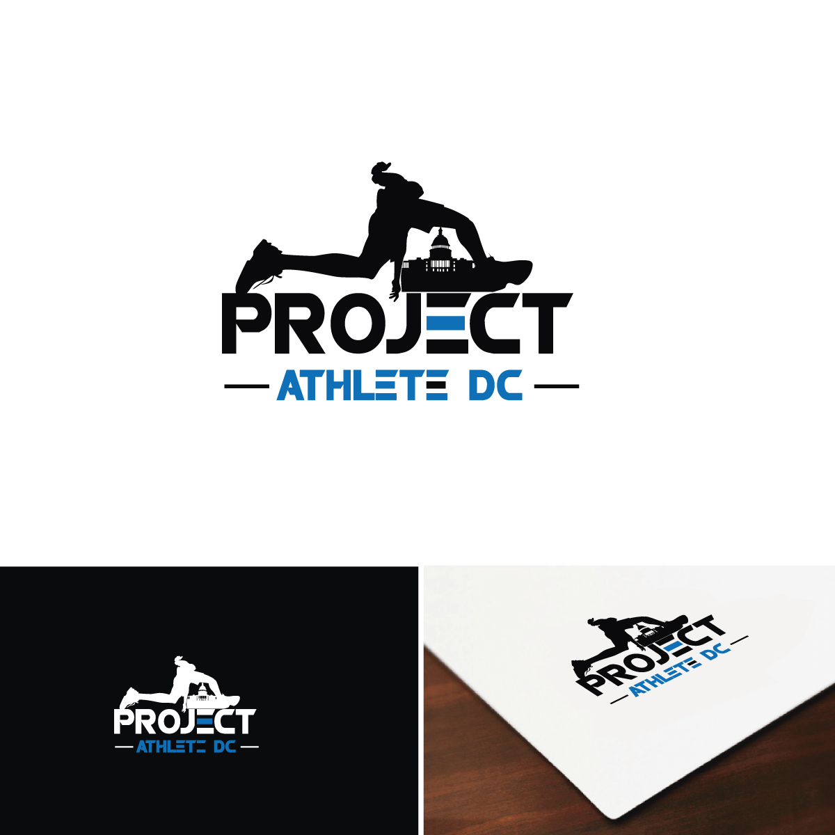 Logo Design by e-graphics for Project Athlete DC | Design #15388616
