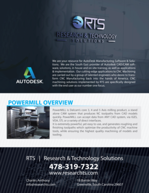Flyer Design by Sergio Coelho for Research & Technology Solutions, LLC | Design: #15391208