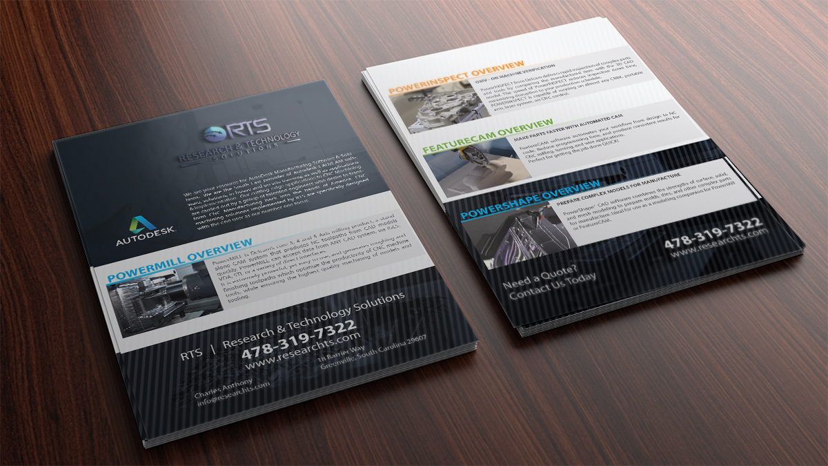 Flyer Design by Sergio Coelho for Research & Technology Solutions, LLC | Design #15391467