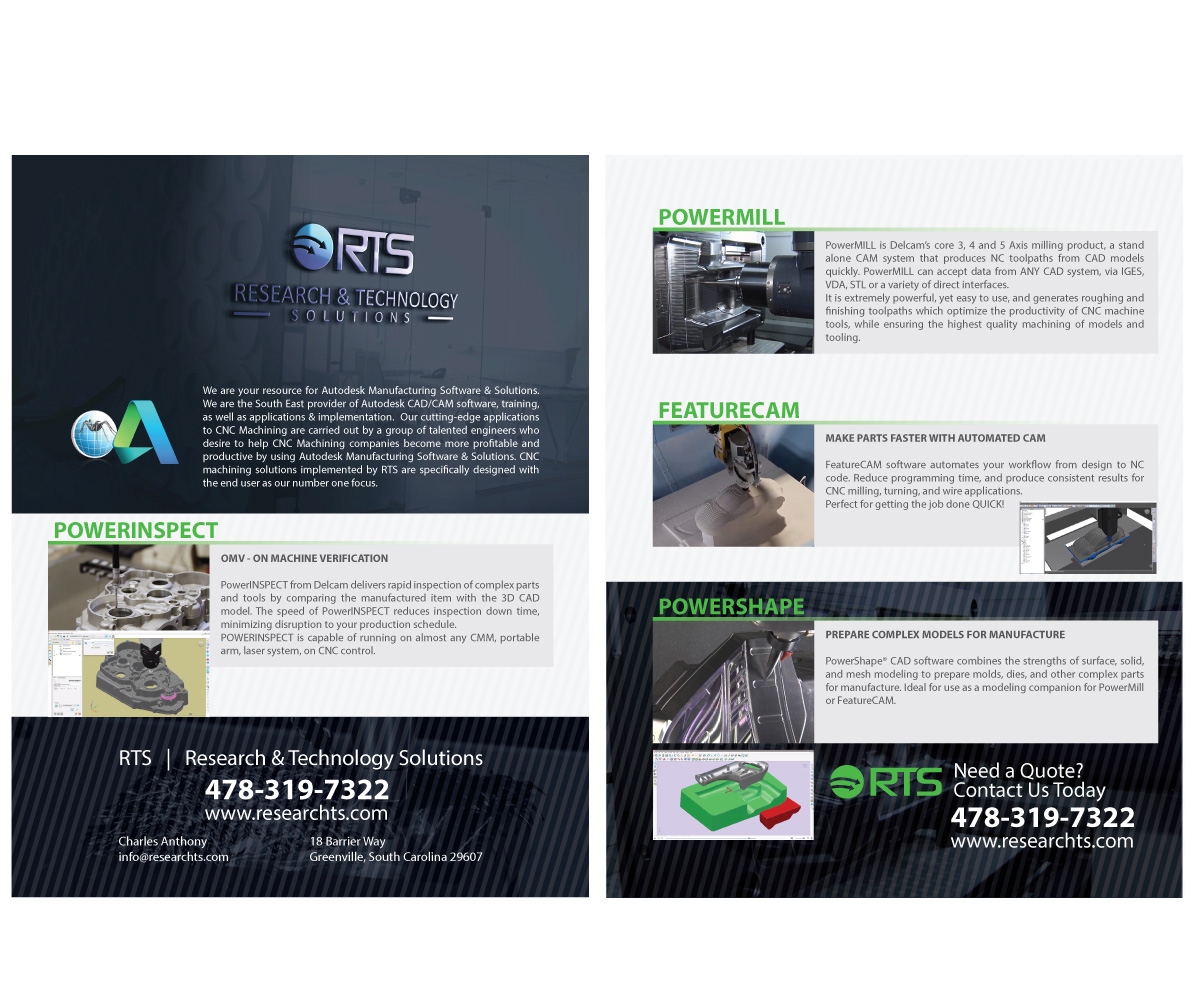 Flyer Design by Sergio Coelho for Research & Technology Solutions, LLC | Design #15420147