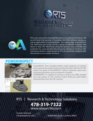 Flyer Design by Sergio Coelho for Research & Technology Solutions, LLC | Design: #15452005