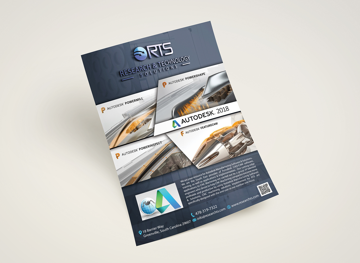 Flyer Design by - SWING - for Research & Technology Solutions, LLC | Design #15395015