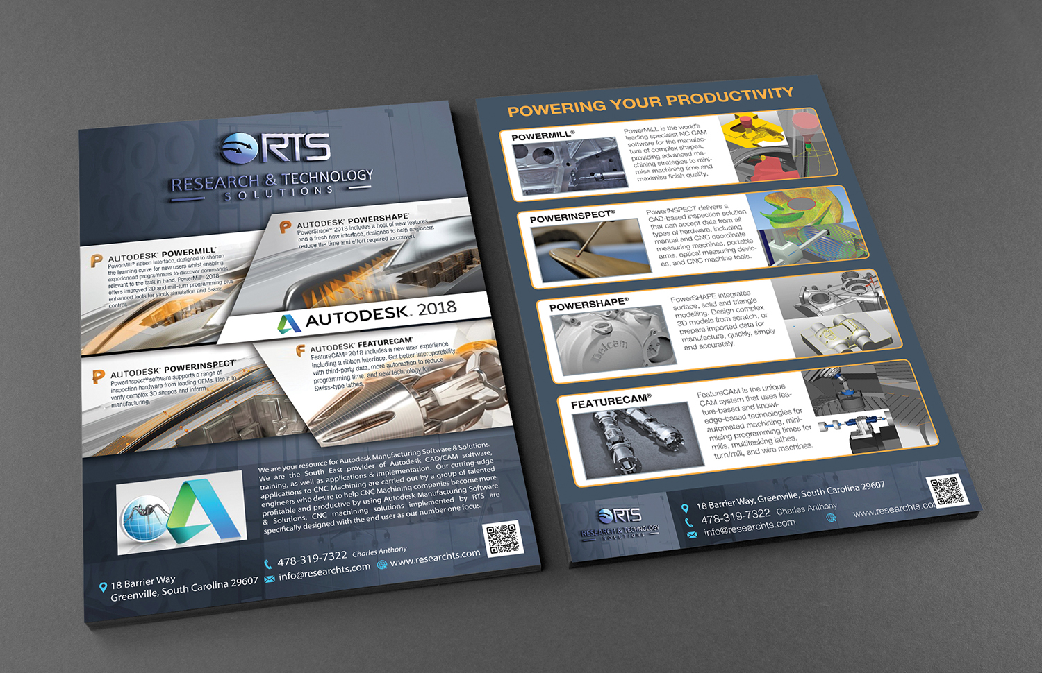 Flyer Design by - SWING - for Research & Technology Solutions, LLC | Design #15438059