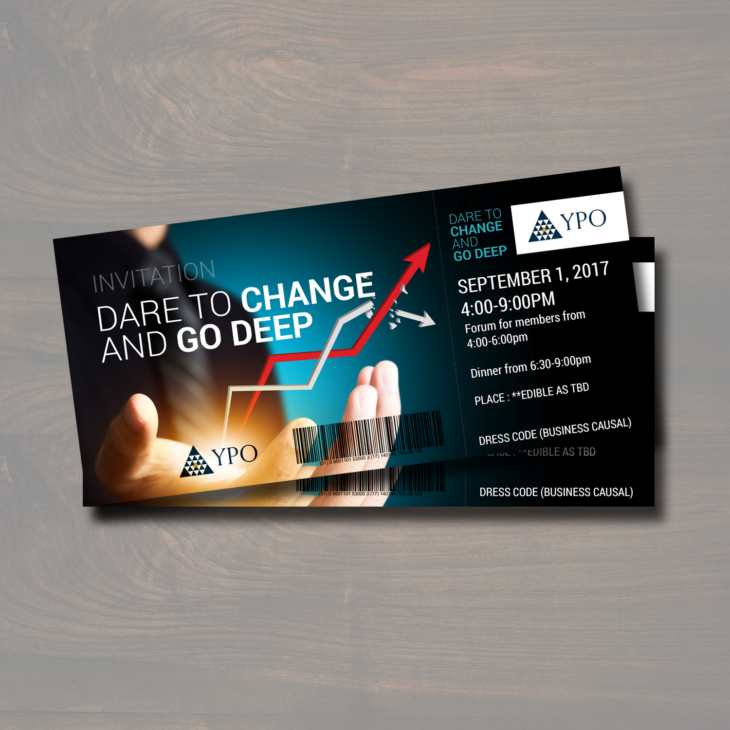 Invitation Design by uk for Peaktop Olive Oil (HK) Ltd | Design #15437844