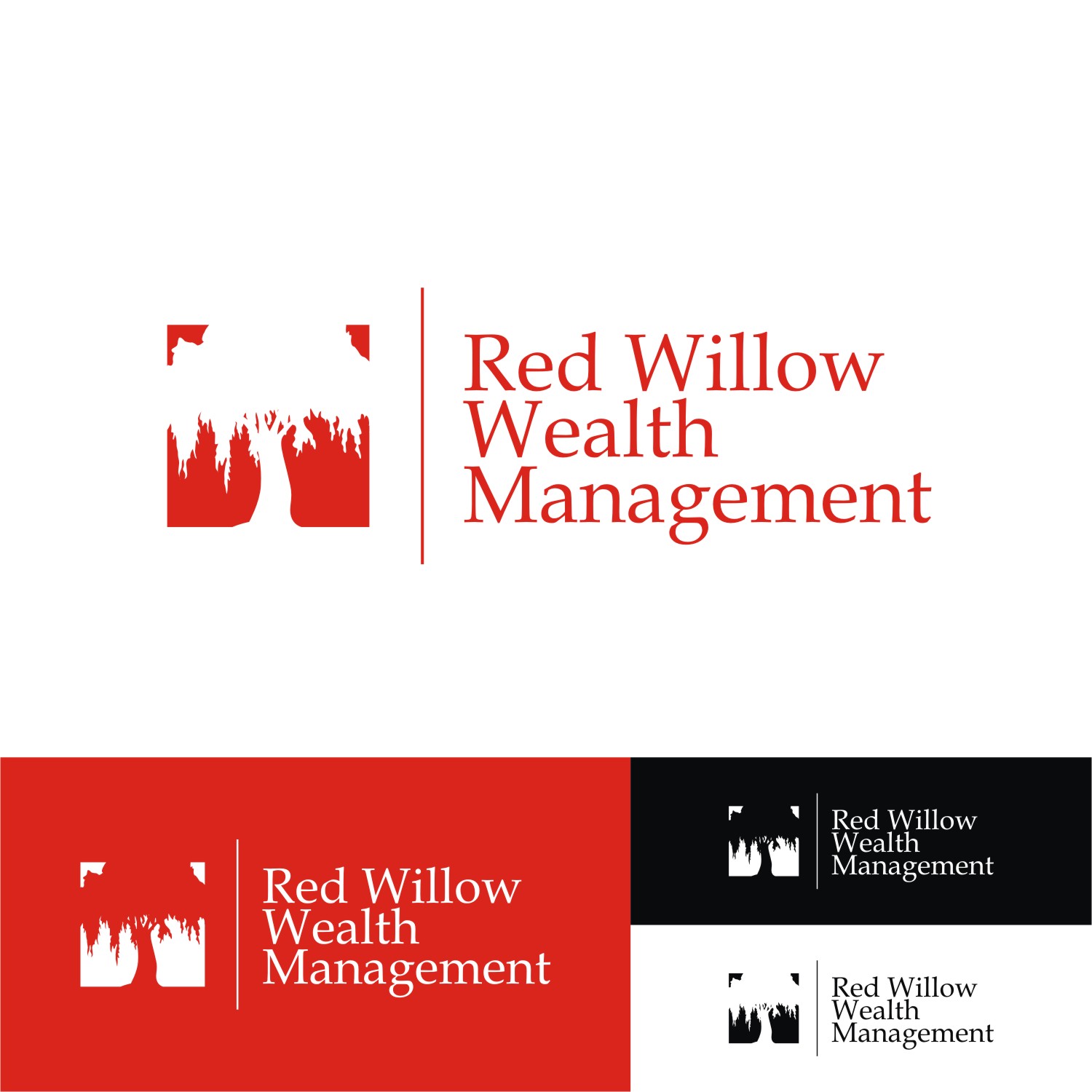 Logo Design by 1neDesign for Red Willow Wealth Management | Design #15407236