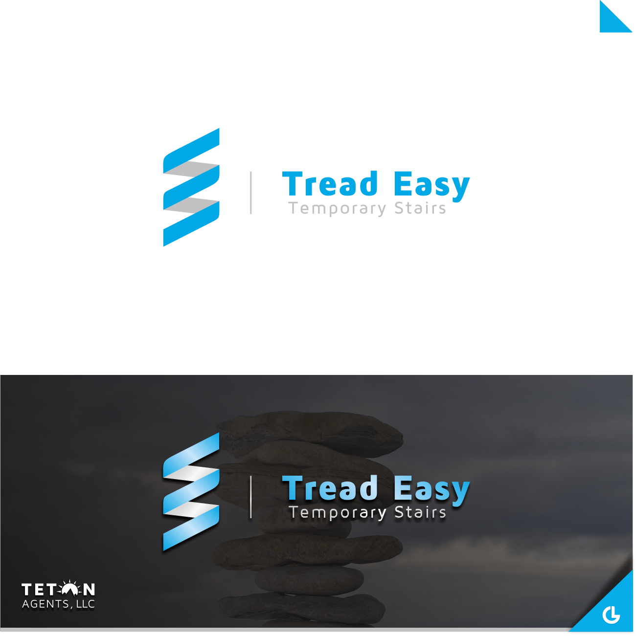 Logo Design by R!CKY for Tread Easy Temporary Stairs | Design #15407925