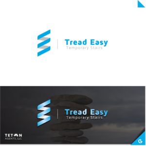 Logo-Design von R!CKY für Tread Easy Temporary Stairs | Design: #15407925