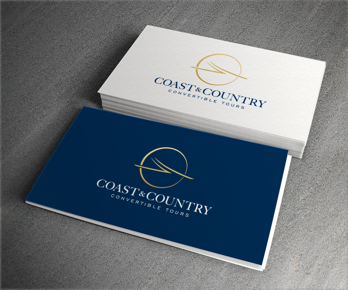 Logo-Design von aglaronde23 für Coast and Country Convertible Tours | Design #15383297