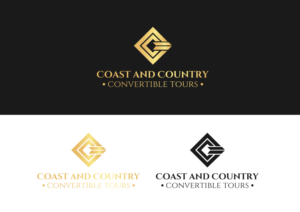 Logo-Design von Gita. für Coast and Country Convertible Tours | Design: #15386110