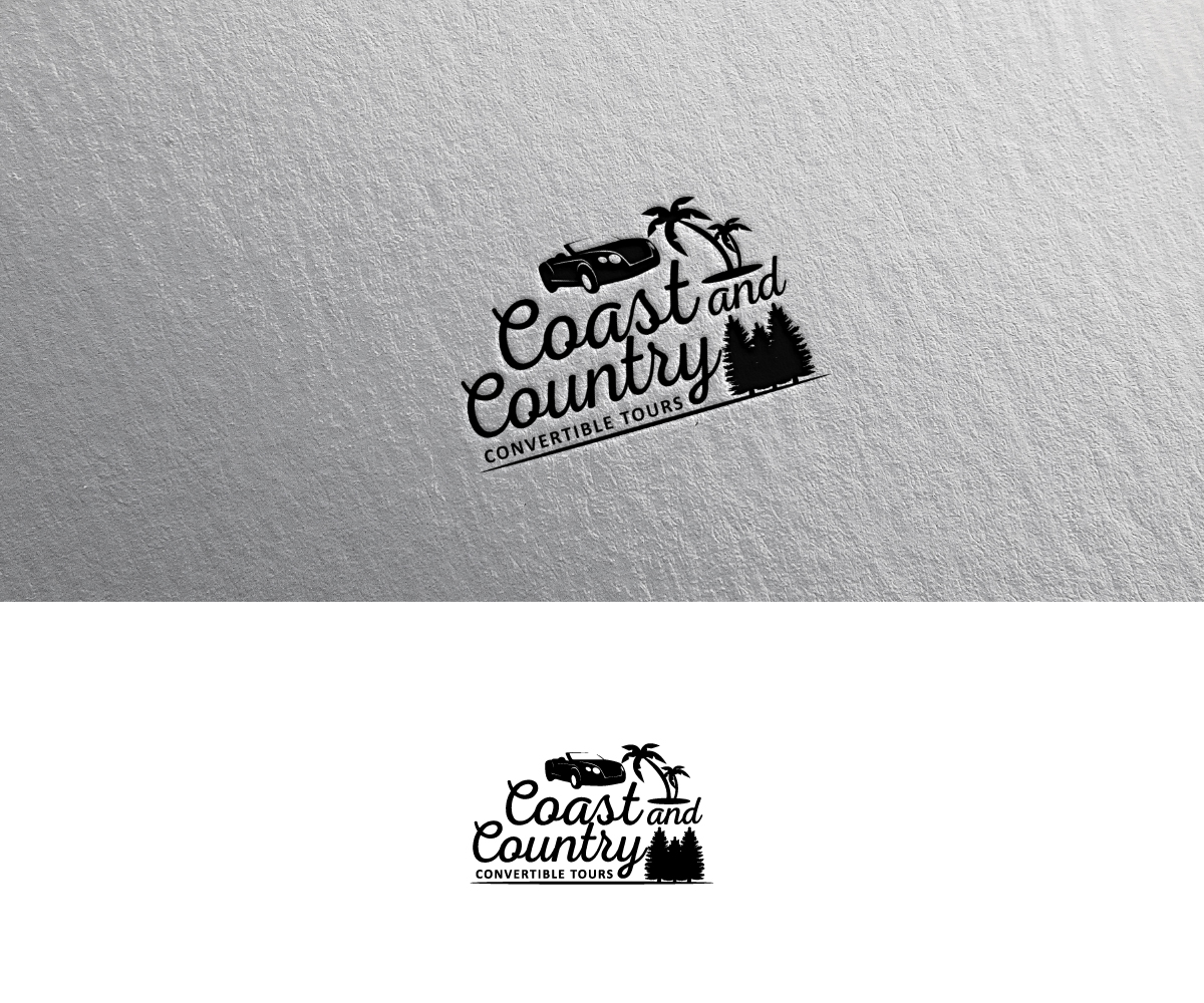 Logo-Design von Anekaa für Coast and Country Convertible Tours | Design #15385739