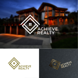 Logo Design by CK Studio for Achieve Realty | Design: #16038248