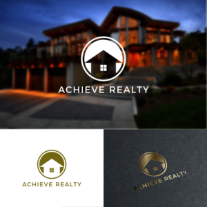 Logo Design by CK Studio for Achieve Realty | Design: #16038520