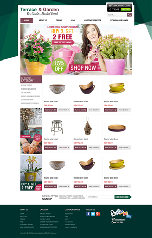 Diseño Web por Mayank Patel para este proyecto | Diseño #2623144