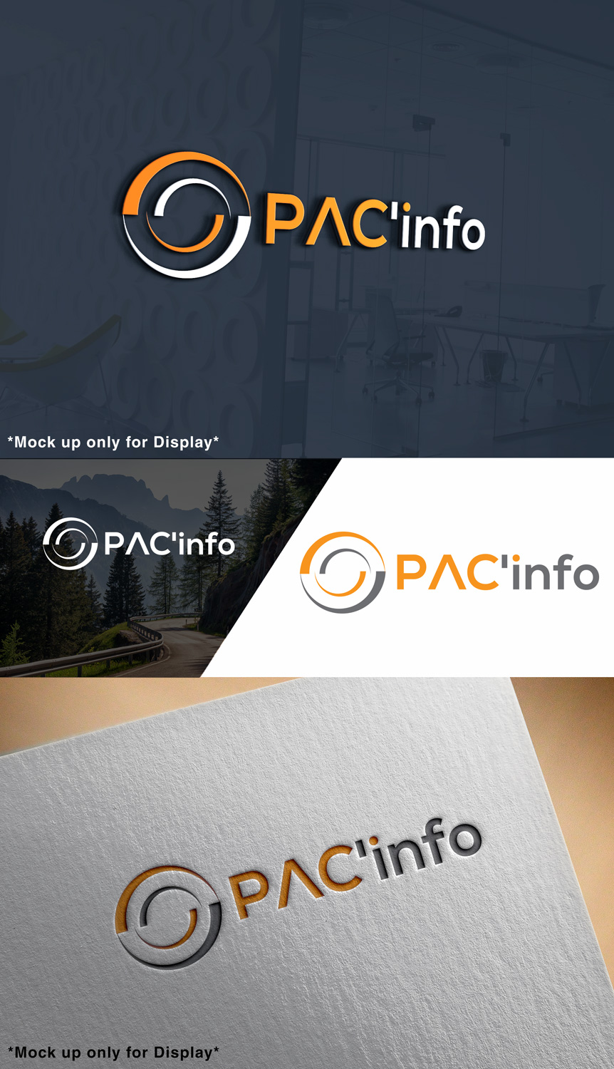 Logo Design by sonym for PAC'info Sàrl | Design: #15400717