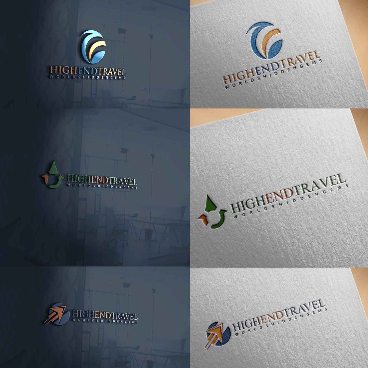 Logo Design by Suvendu.S for High End Travel | Design #15417911