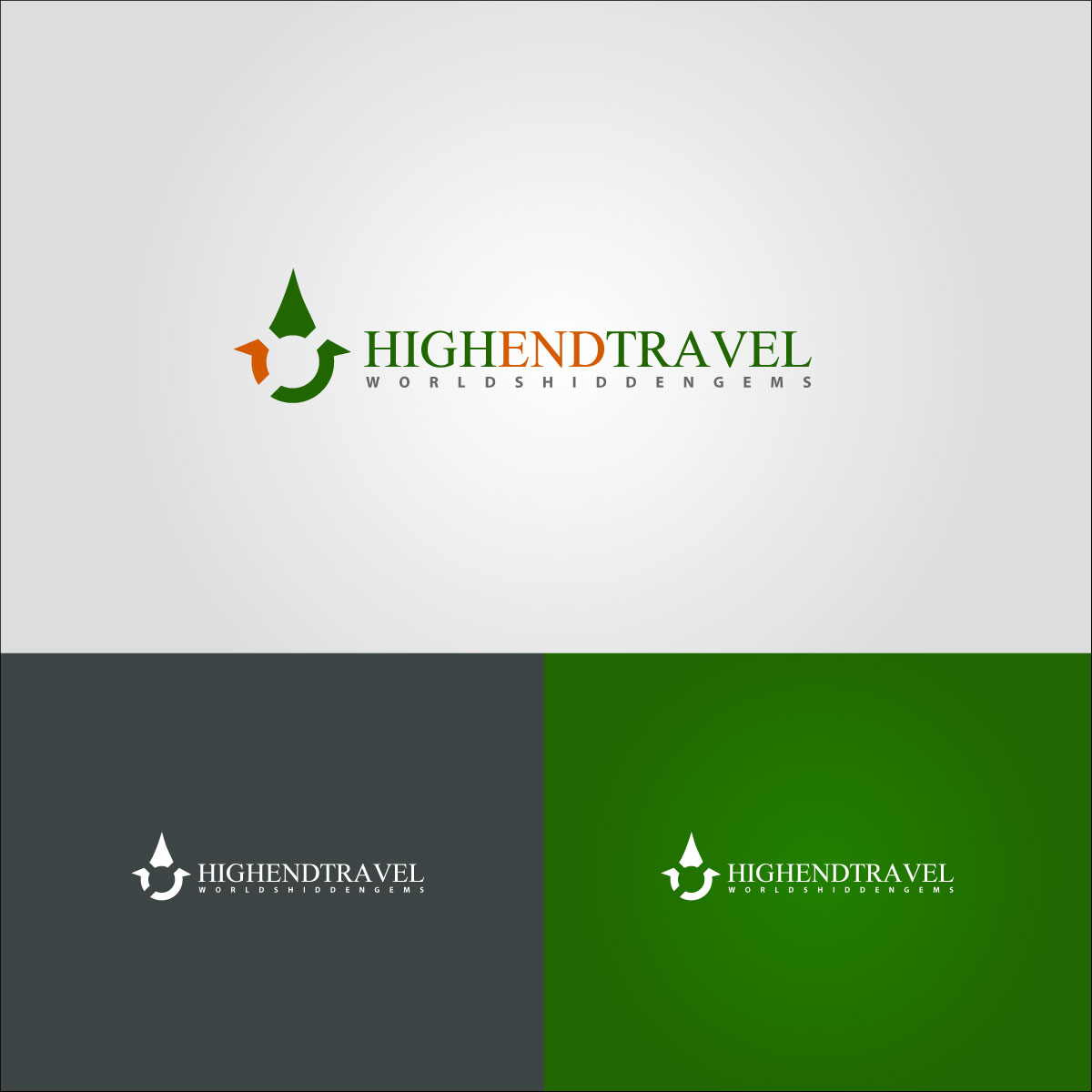 Logo Design by Suvendu.S for High End Travel | Design #15417912