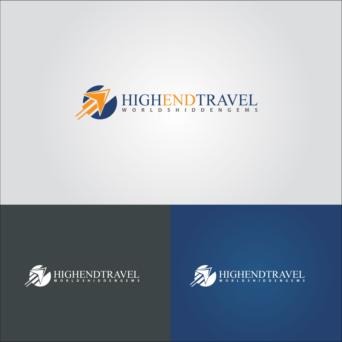 Logo Design by Suvendu.S for High End Travel | Design #15417914