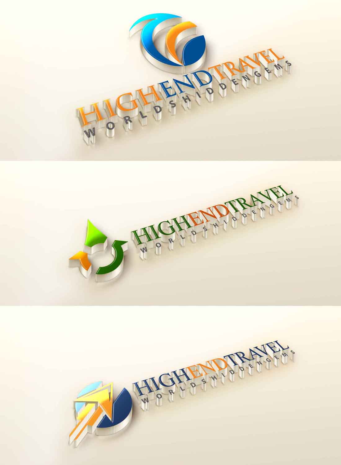 Logo Design by Suvendu.S for High End Travel | Design #15417918