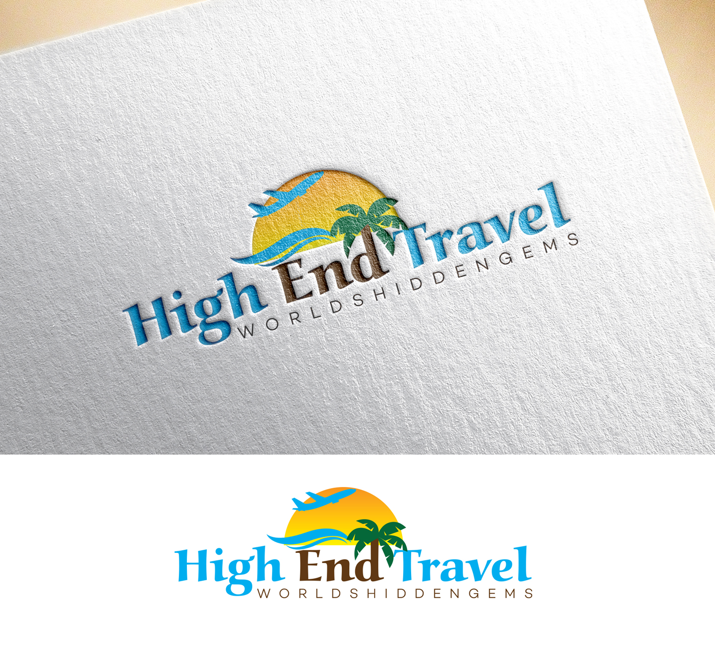 Logo Design by Impressive Solutions for High End Travel | Design #15402853