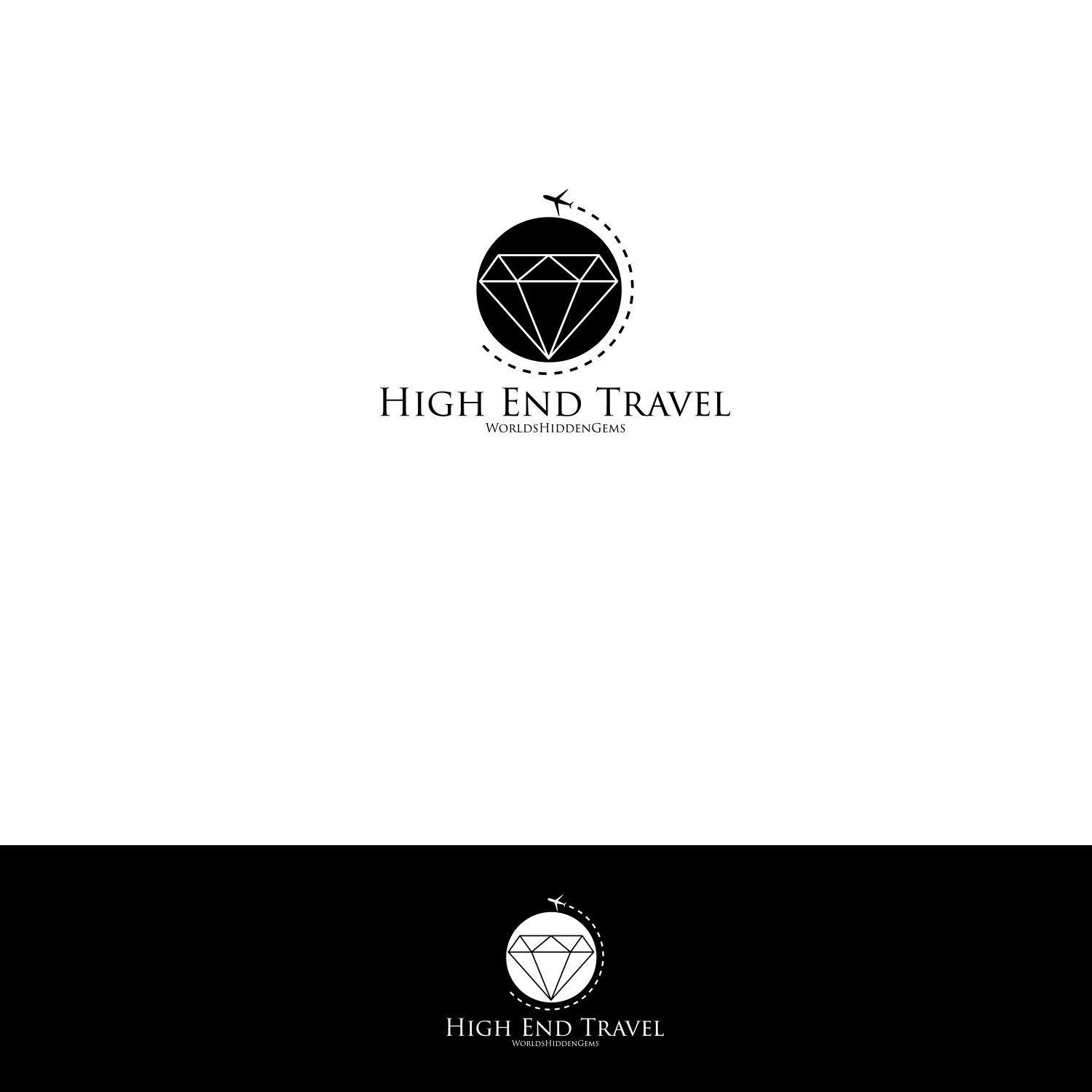 Diseño de Logo por DesignDUO para High End Travel | Diseño #15415163