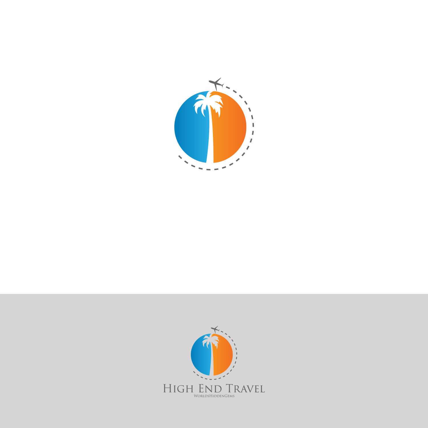Logo Design by DesignDUO for High End Travel | Design #15418239