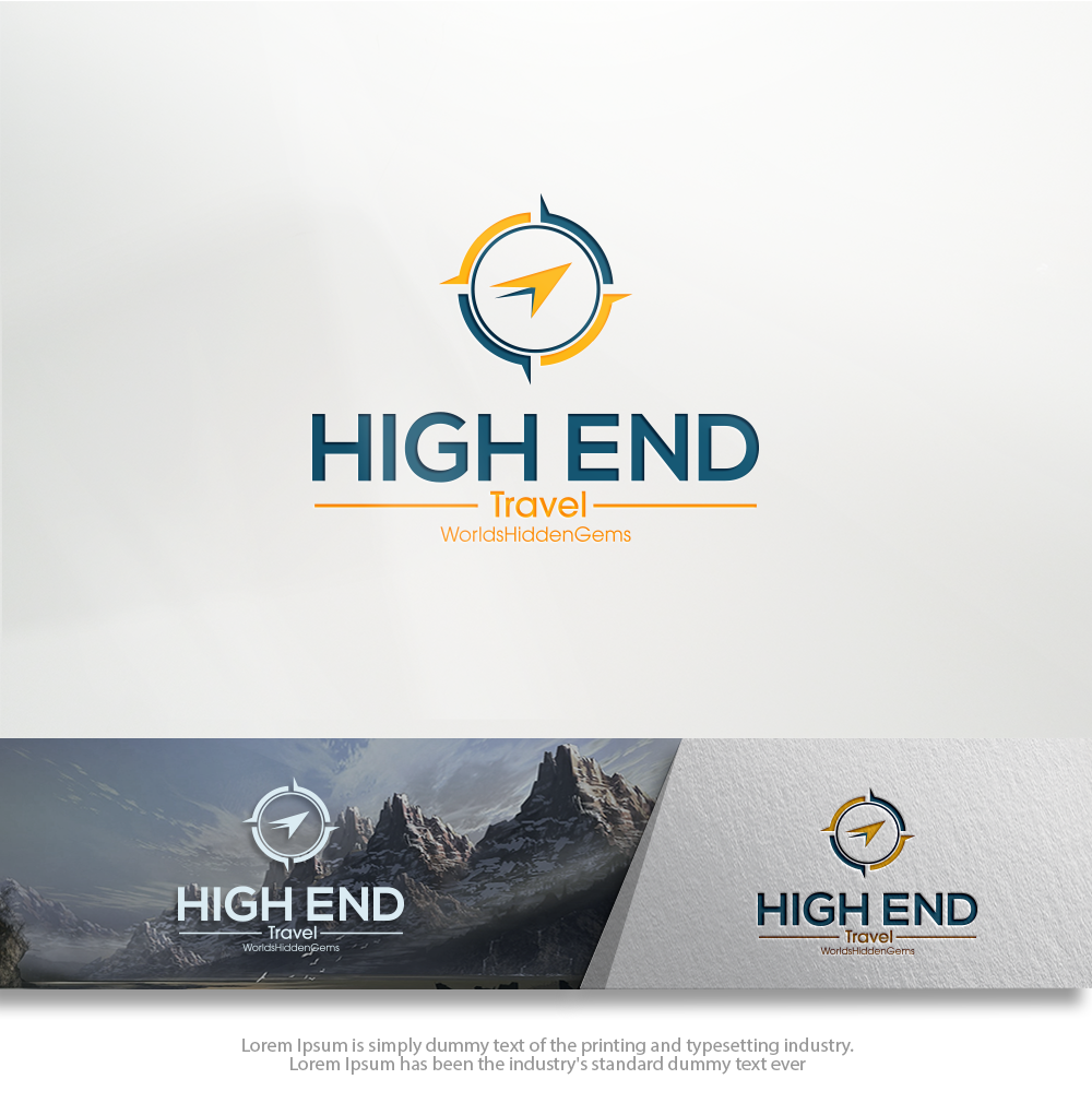 Logo Design by groomfox for High End Travel | Design #15406109