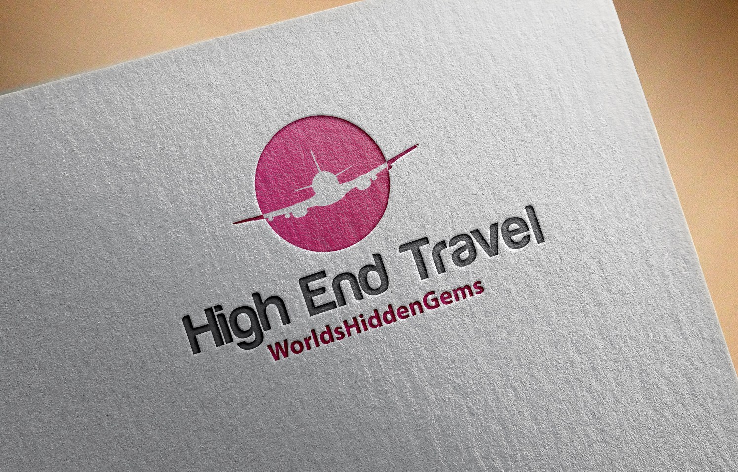 Logo Design by Zlajks for High End Travel | Design #15393559