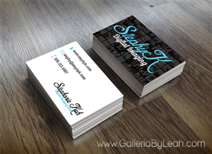 Business Card Design by galleria.by.leah for this project | Design: #2619460