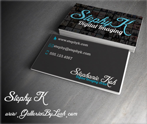 Business Card Design by galleria.by.leah for this project | Design #2635767