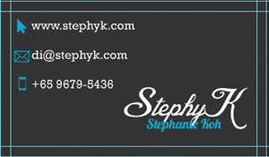 Photo Retoucher needs unique and stylish business card | Business Card Design by galleria.by.leah