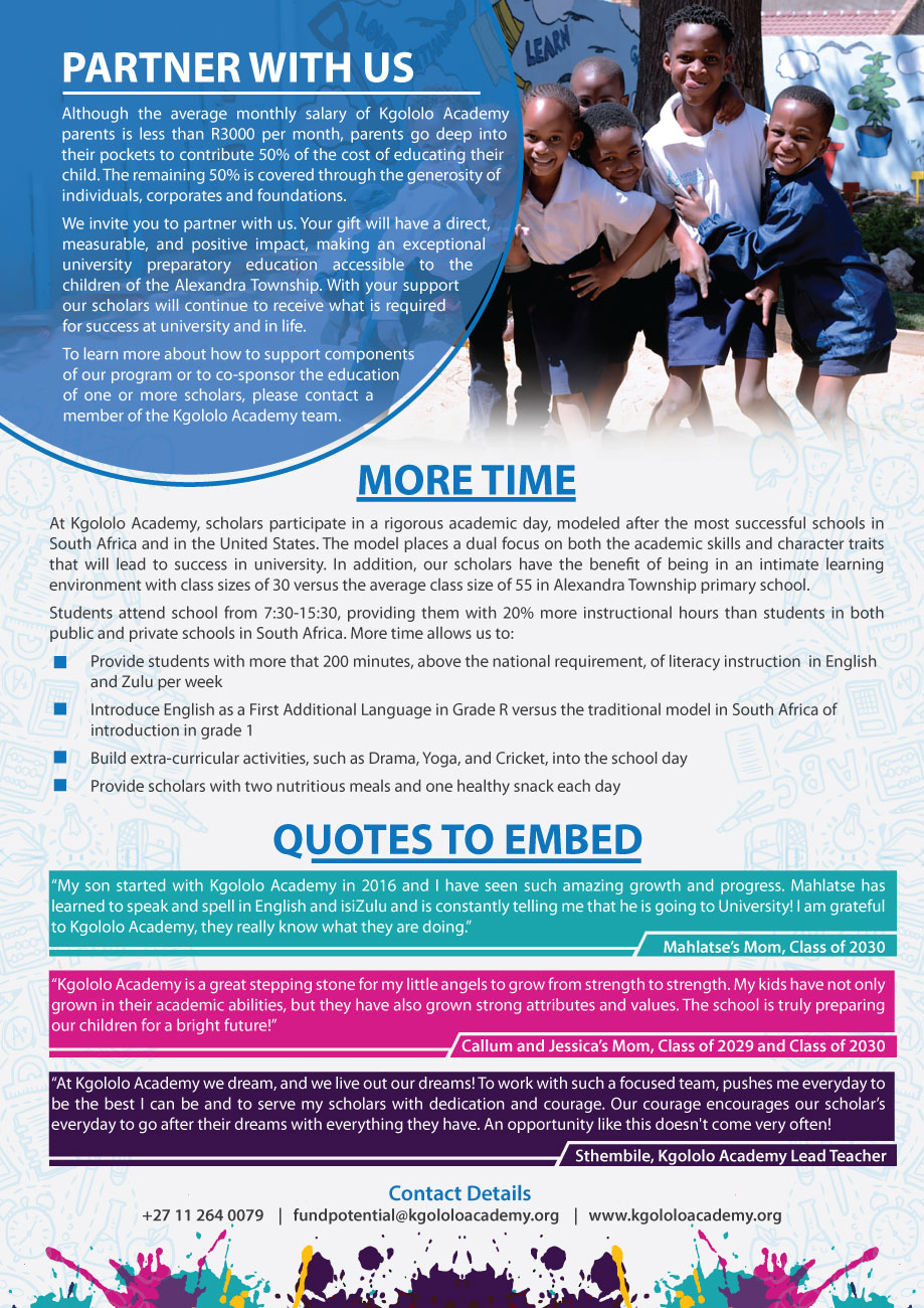 Flyer Design by Impressive Sol for Kgololo Academy | Design #15418492