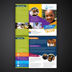 Flyer Design by Mariyam Khan for Kgololo Academy | Design: #15557124