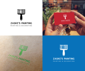 Zaske's Painting - Painting & Decorating | Diseño de Logo por Farmiza