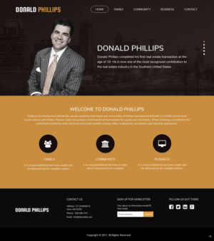 Web Design by pb for this project | Design: #15401956