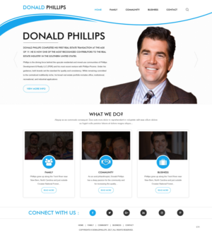 Web Design by pb for this project | Design: #15401979