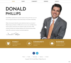 Web Design by pb for this project | Design: #15401982