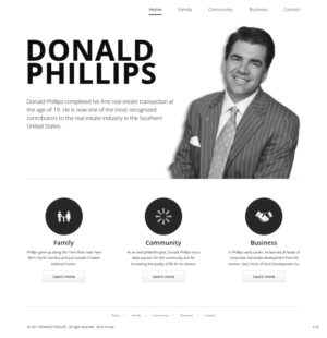 Web Design by pb for this project | Design: #15401983
