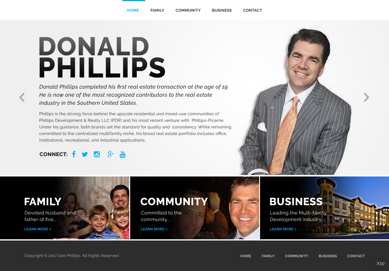 Web Design by pb for this project | Design: #15408372
