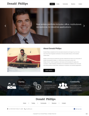 Web Design by pb for this project | Design: #15408373