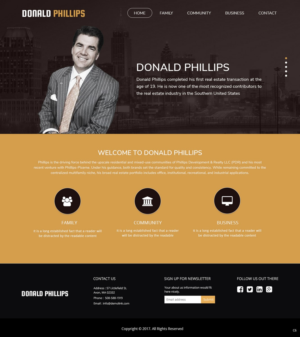 Web Design by pb for this project | Design: #15418259